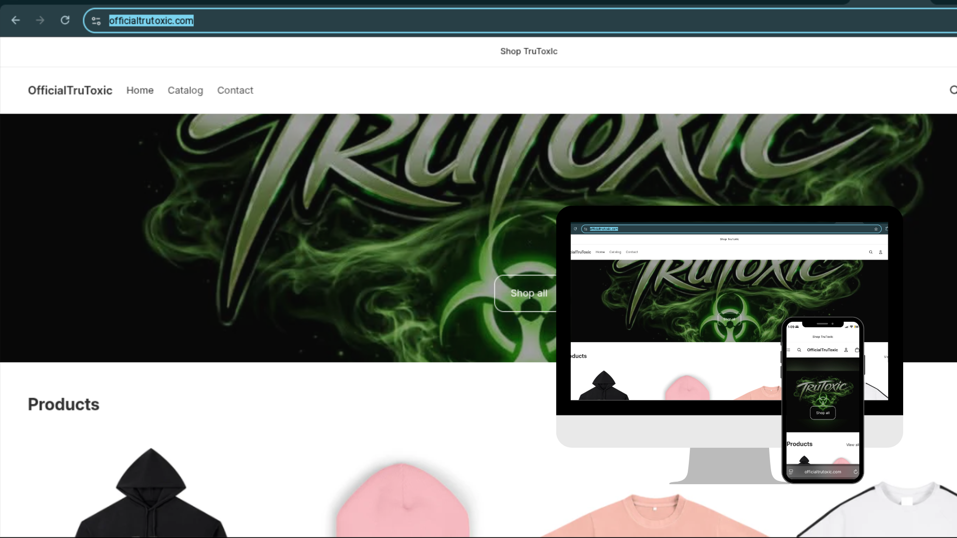 Official TruToxic Merchandise